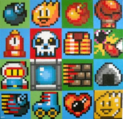 Bomberman: Uma Odisséia Explosiva de Diversão em Pixel Art!